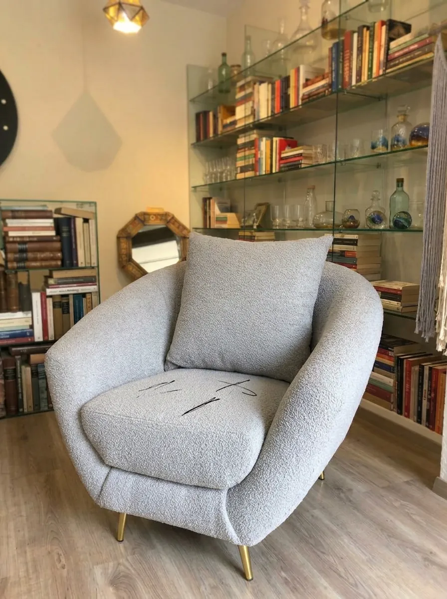 Armchair after cleaning