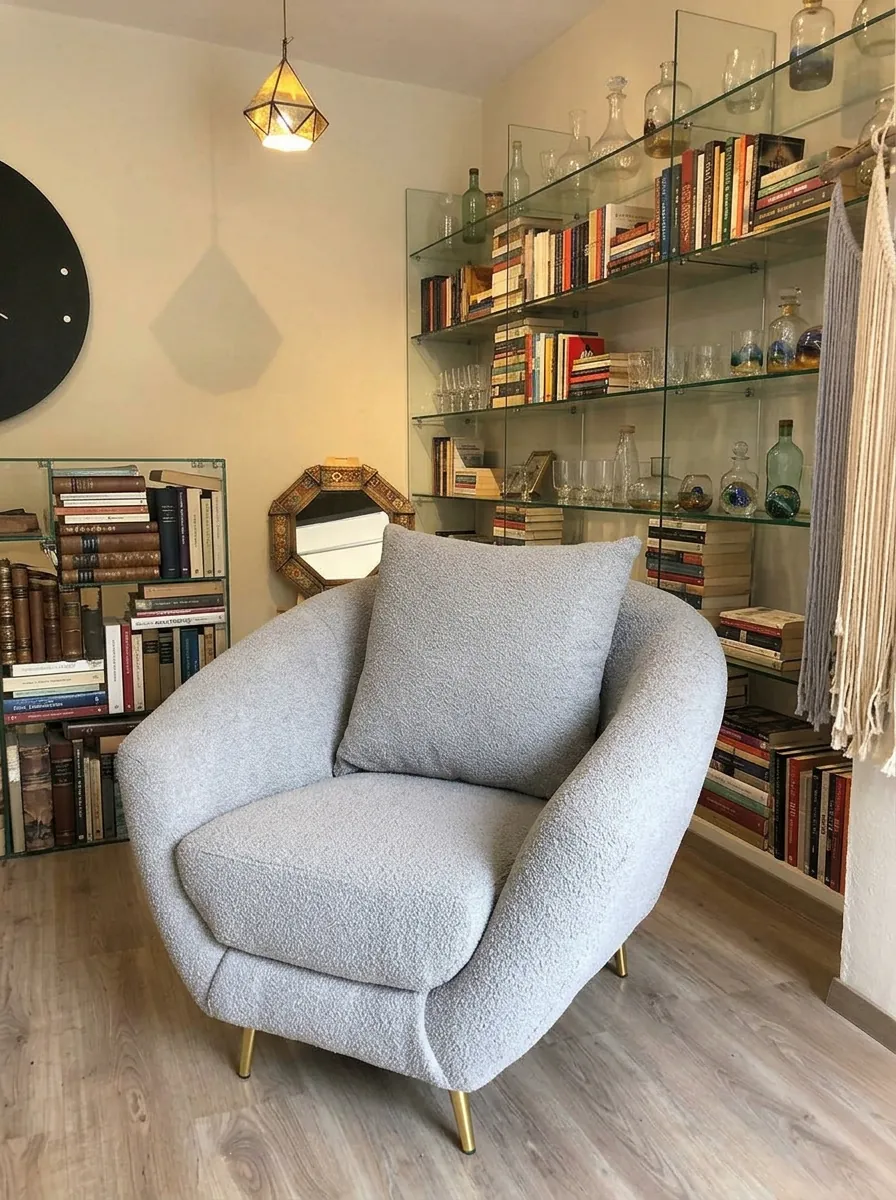 Armchair before cleaning